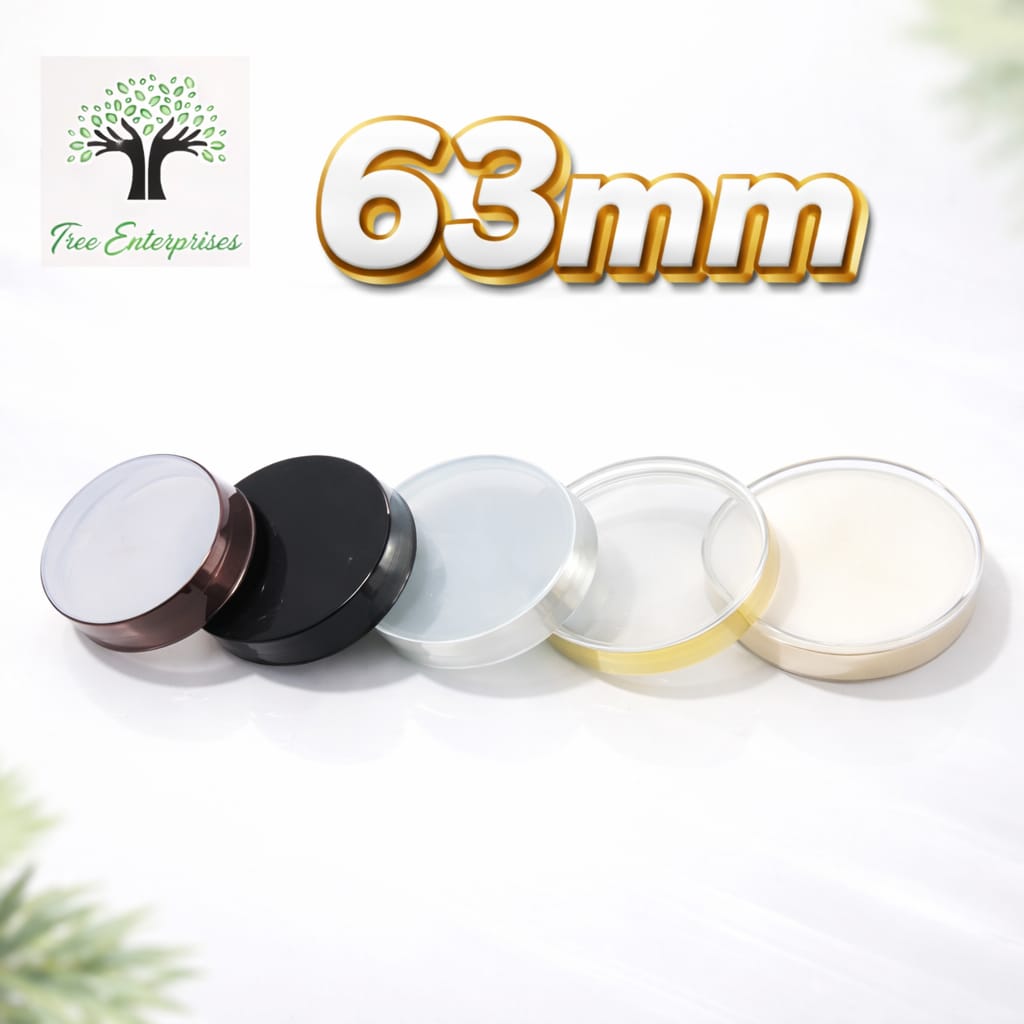CLEAR CAP WITH COATING 63MM